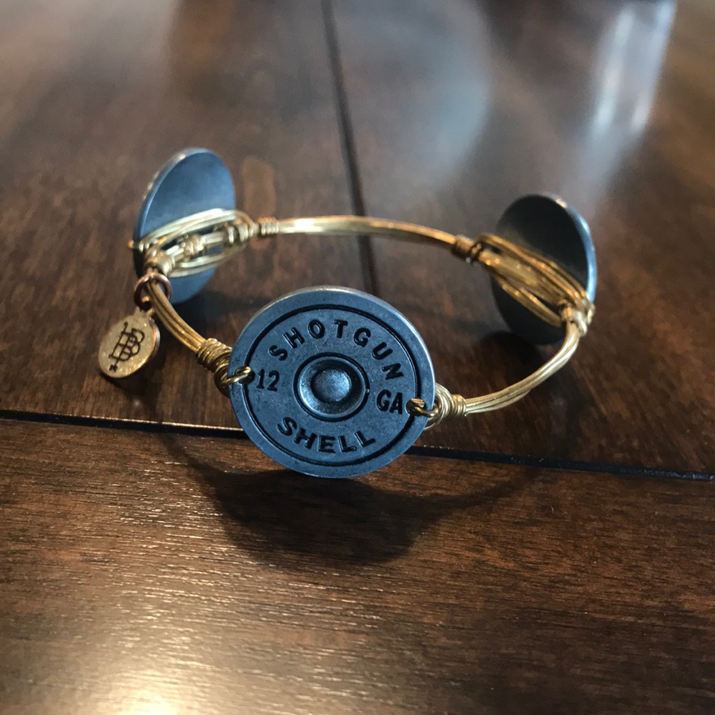 Bourbon And Bowties Shotgun Shell Bracelet